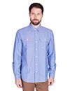 Triumph Motorcycles - Railroad Shirt - Chambray Blue