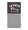 Triumph Motorcycles - Super Tube Striped Neck Tube - Black