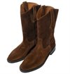 Bright Shoemakers - Western Pecos Suede - Cocoa