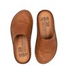 VIBAe Shoes - Roma Leather Loafers - Cognac