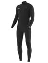 Vissla - Seven Seas Comp 4-3 Chest Zip Full Suit - Black2