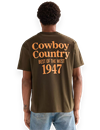 Wrangler - Vintage Cowboy T-Shirt - Wren Brown