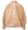 Y2-Leather---Persimmon-Tannin-Dyed-Horse-Leather-Cossack-Jacket---Natural-12