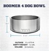 Yeti - Boomer 4 Dog Bowl - Navy