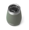 Yeti - Rambler 10 oz Wine Tumbler with Magslider Lid - Camp Green