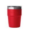 Yeti - Rambler 16 oz (475 ml) Stackable Cup With MagSlider Lid - Rescue Red