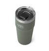 Yeti - Rambler 16 oz Stackable Pint with Magslider Lid - Camp Green