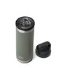 Yeti - Rambler 18 oz Bottle with Chug Cap - Camp Green