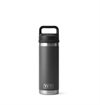 Yeti - Rambler 18 oz Bottle with Chug Cap - Charcoal