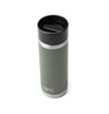 Yeti - Rambler 18 oz Bottle with HotShot Cap - Camp Green