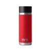 Yeti - Rambler 18 oz (532 ml) Bottle with HotShot Cap - Rescue Red