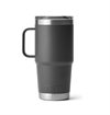Yeti - Rambler 20 oz (591 ml) Travel Mug with Stronghold Lid - Charcoal