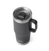 Yeti - Rambler 20 oz (591 ml) Travel Mug with Stronghold Lid - Charcoal
