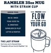 Yeti - Rambler 35 Oz (994 ML) Straw Mug - Ultramarine Violet