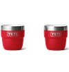 Yeti - Rambler 4 oz (118 ml) Espresso Stackable Cups - Rescue Red (2 PK)