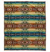 Pendleton - Jacquard Napped Wool Blanket - Highland Peak Balsam