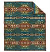 Pendleton - Jacquard Napped Wool Blanket - Highland Peak Balsam