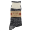 Homespun Knitwear - Lot 011 Dustbowl Work Socks - Charcoal