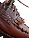 Bright Shoemakers - Wanderers Deck Shoe - Wax Caramel/ Brown Grain