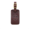 Flying Zacchinis - Dion Luggage Tag - Brown