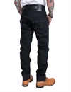 Eat Dust - Fit 73 Bloodline Raw Selvage Jeans - Black