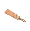 Eat Dust - Leather Key Fob - Natural