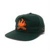 The Ampal Creative - Campfire Strapback Cap - Dark Green