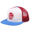 Iron & Resin - Sparky Mash Cap - Red/White/Blue