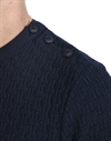 Fleurs De Bagne - Le Chandail Marin ´Ramon´ Navy Sweater