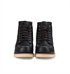Red Wing Shoes Woman Style No 3373 6-Inch Moc Toe - Black Boundary Leather 