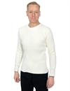 Homespun Knitwear - Lot 006 Thermal Crew Bulky Waffle - Antler White