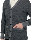 National Athletic Goods - Varsity Cardigan - Granite